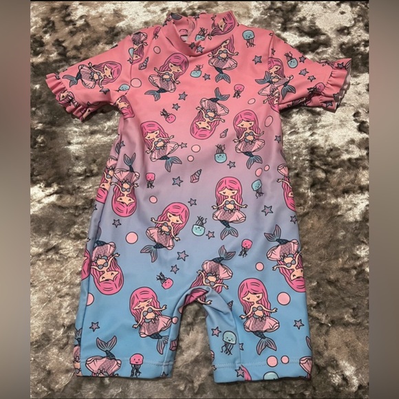 matalan Swimwear Matalan Baby Surfsuit Swimsuit One Piece 36 Months